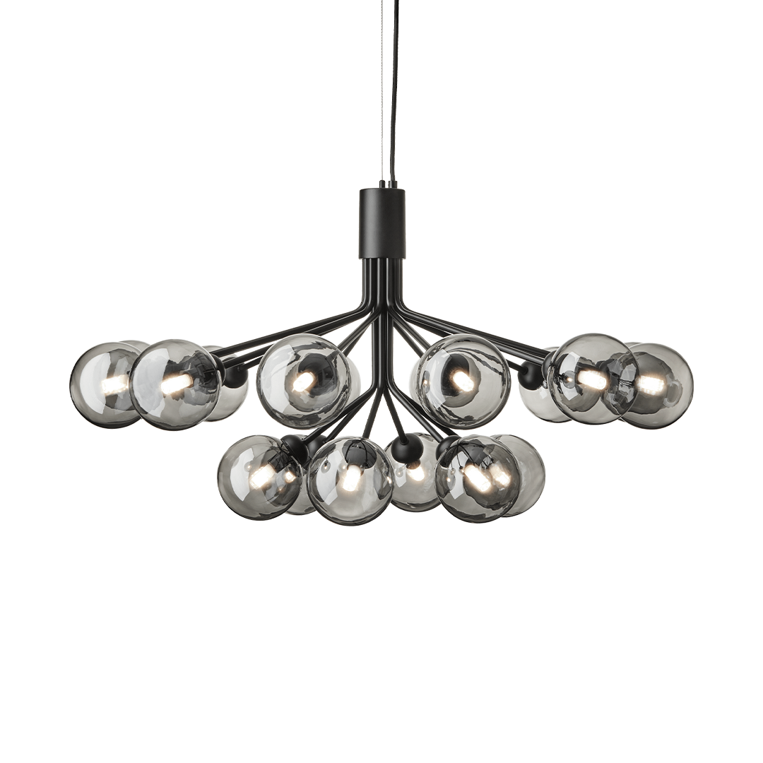Apiales 18 (US), satin black / smoked black