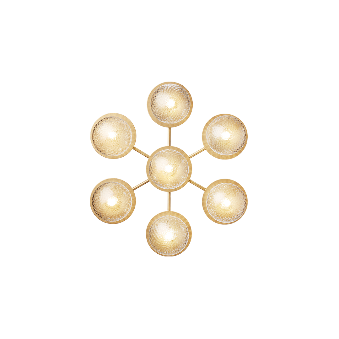 Liila Star (US), nordic gold / optic clear