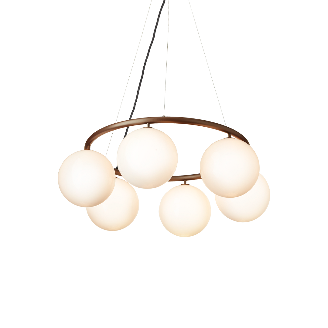 Miira 6 Circular (US), dark bronze / opal