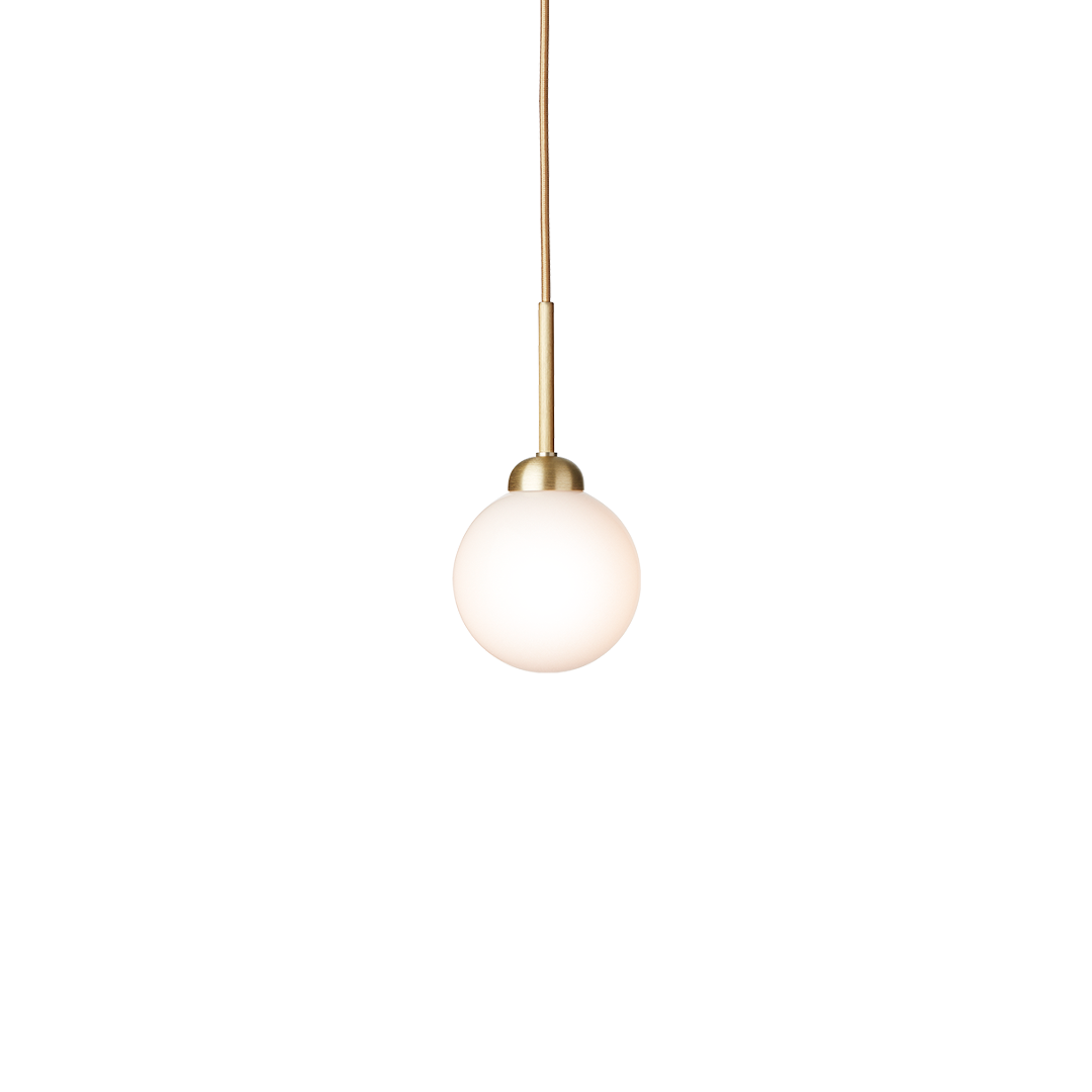 Apiales 1 (US), brushed brass / opal