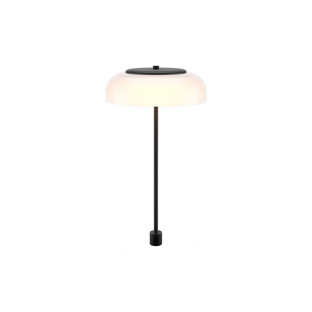 Blossi Table In-set (US), black / opal