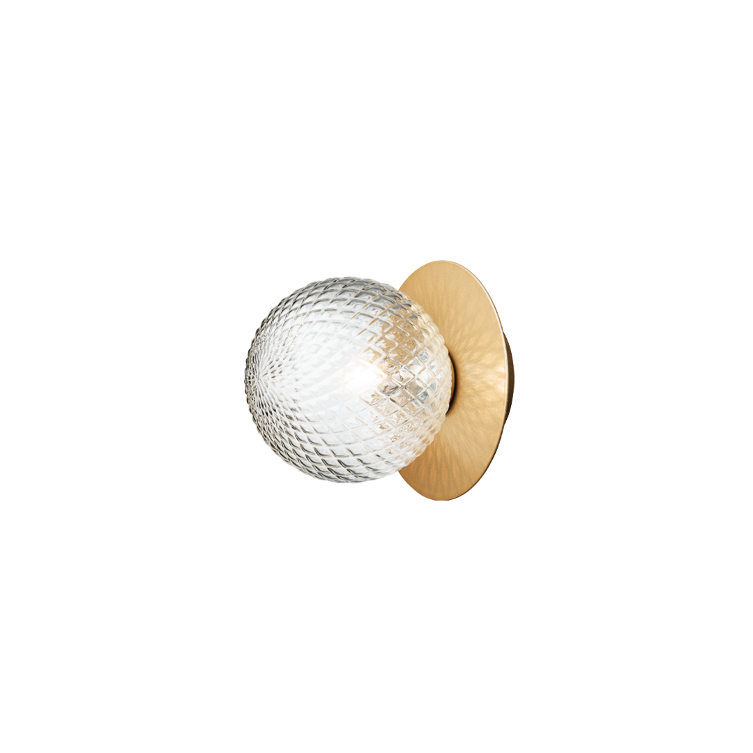 Liila 1 Medium IP44 (US), nordic gold / optic clear