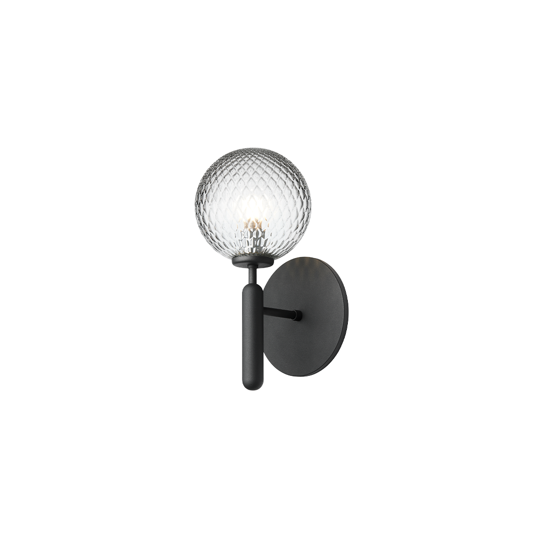 Miira Wall Hard-wired (US), rock grey / optic clear